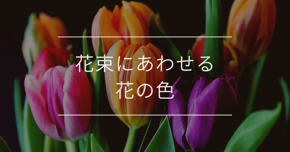 花束におすすめの色と花の種類｜選び方や注意点を解説