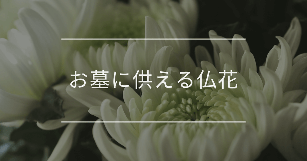 お墓に供える仏花｜適したお花やマナーを解説