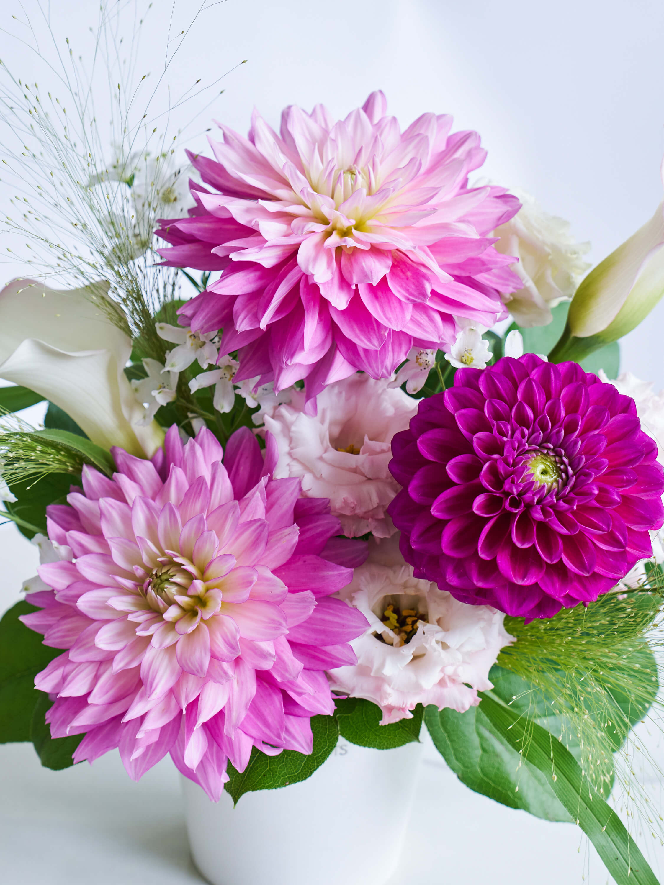 ダリアのアレンジメント | お花の通販AND PLANTS (アンドプランツ)