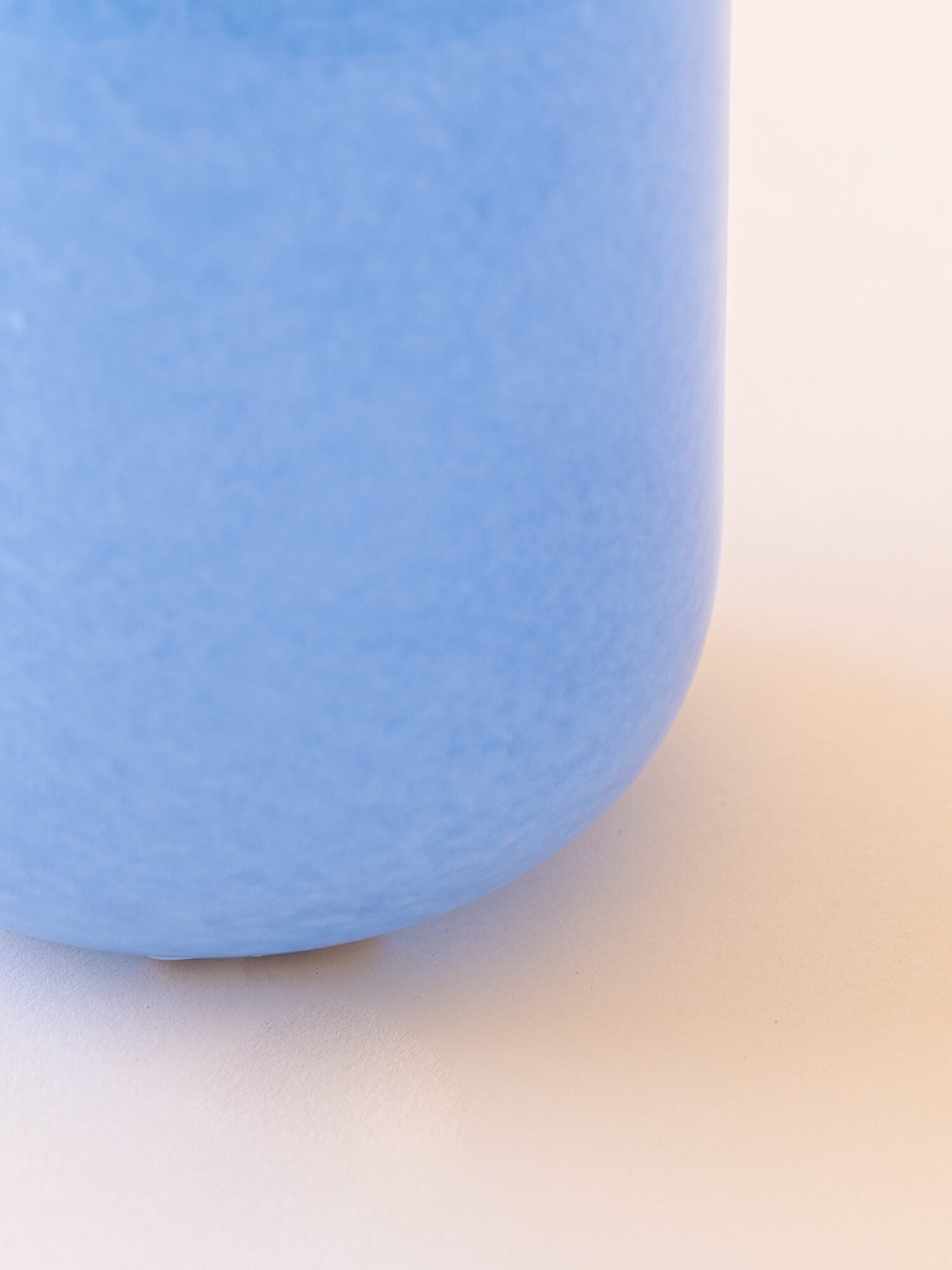 BROSTE COPENHAGEN Mouthblown Glass Vase Light Blue - Kai -
