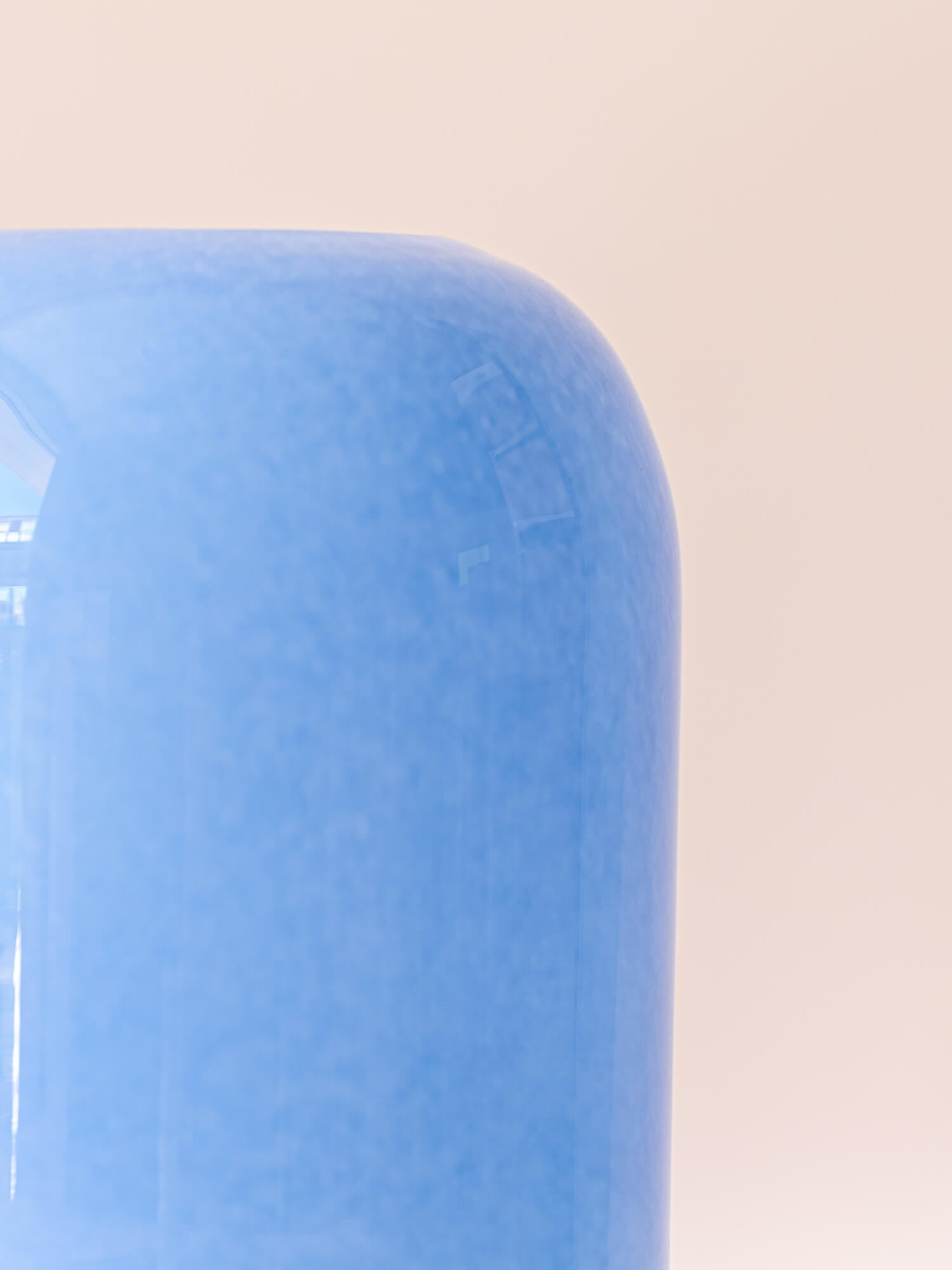 BROSTE COPENHAGEN Mouthblown Glass Vase Light Blue - Kai -