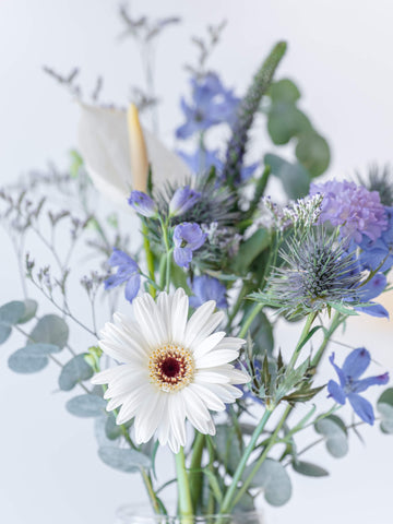 OSAJI ハンド美容液とおまかせブーケS ブルーのセット