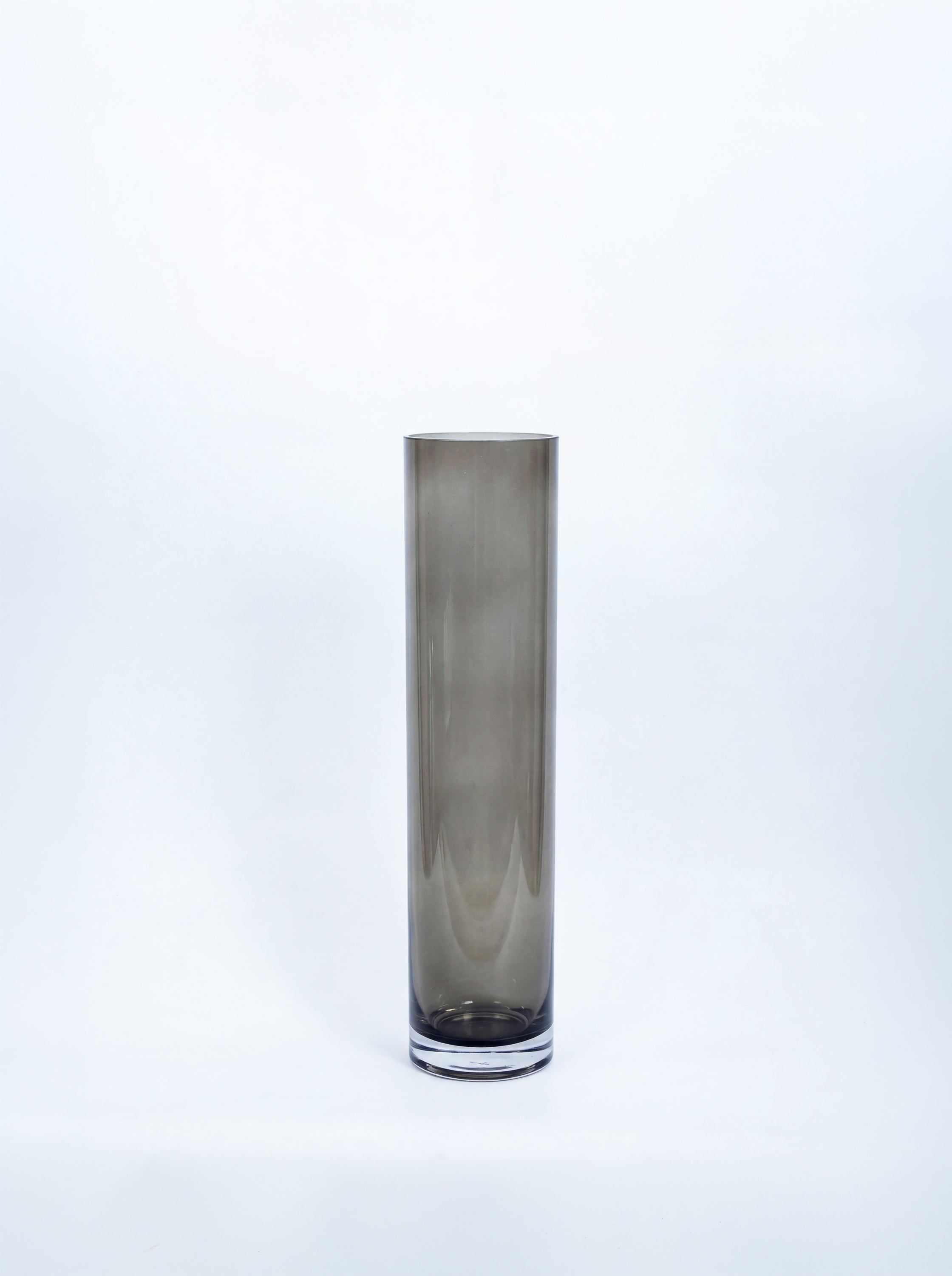 割れない花瓶 Cylinder Polycarbonate gray | お花の通販AND FLOWER