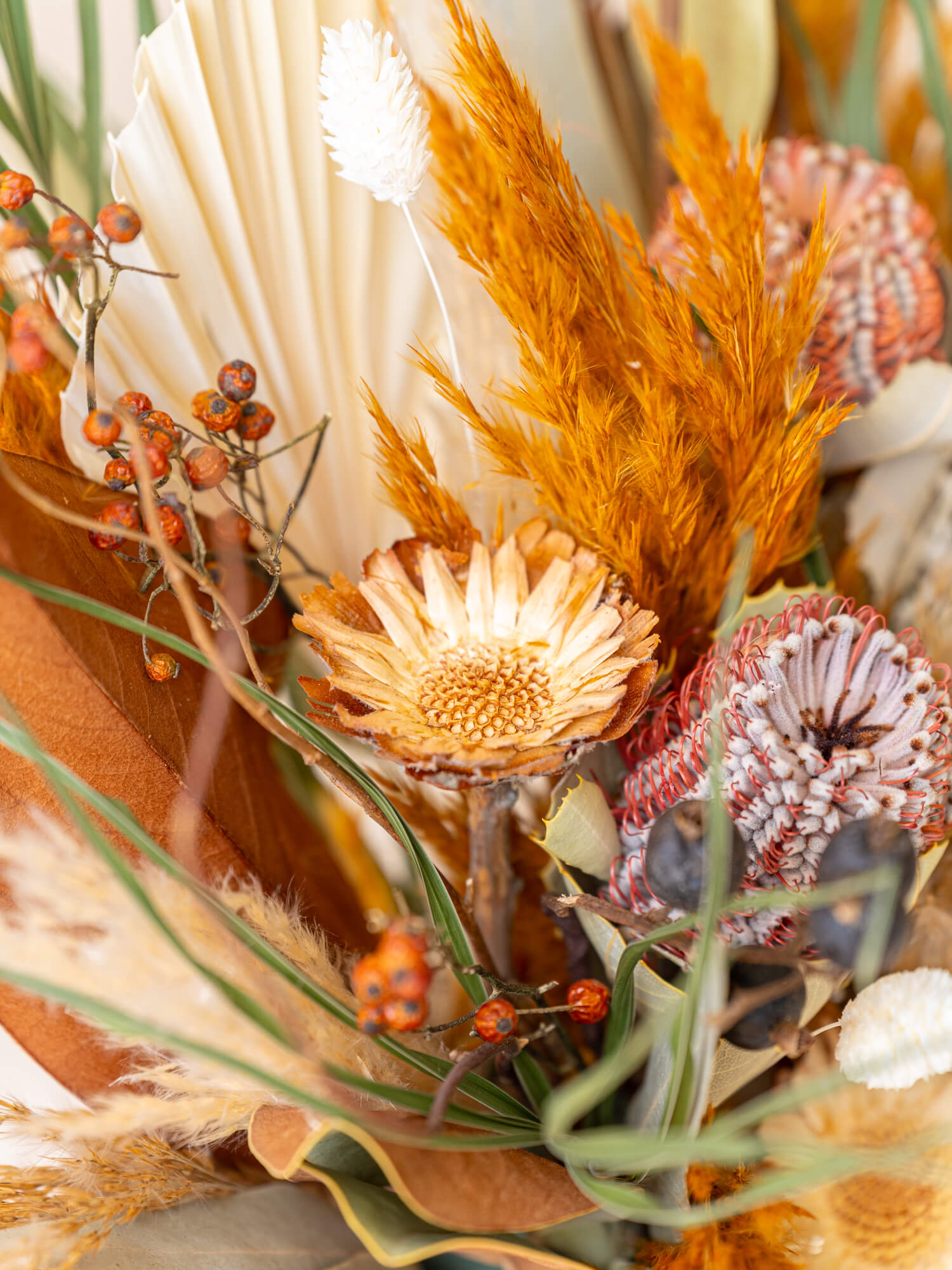 オータムシリーズ'23】秋の実りのドライフラワー器アレンジ | お花の