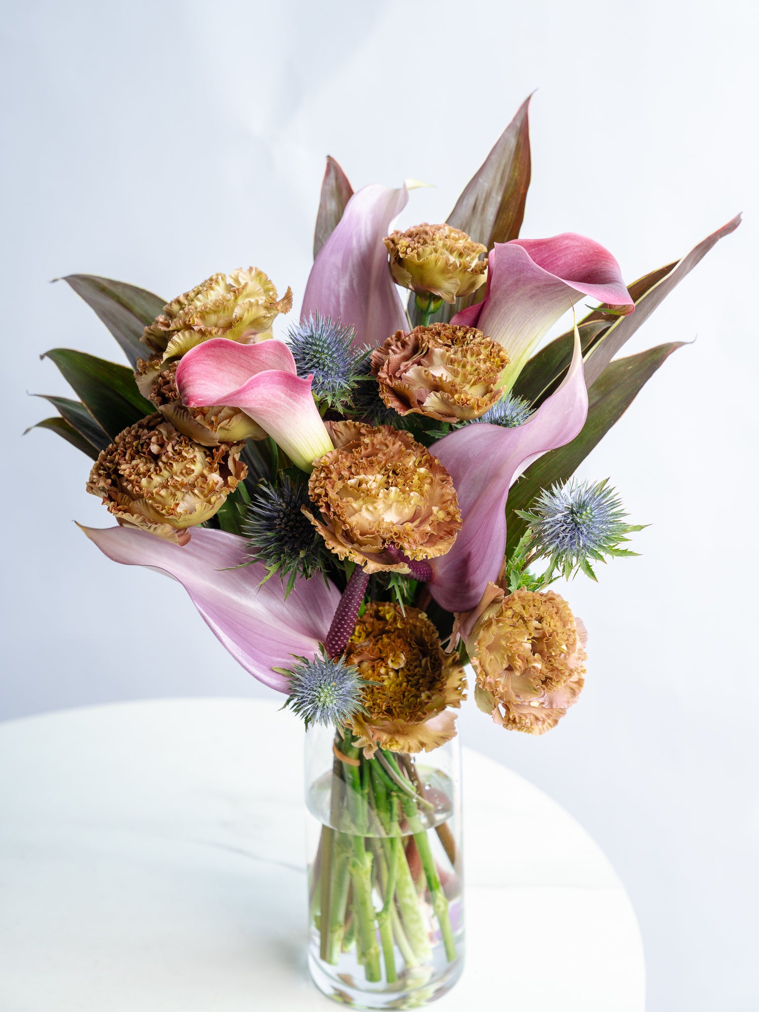 父の日】シックな花束 | お花の通販AND FLOWER (アンドフラワー)