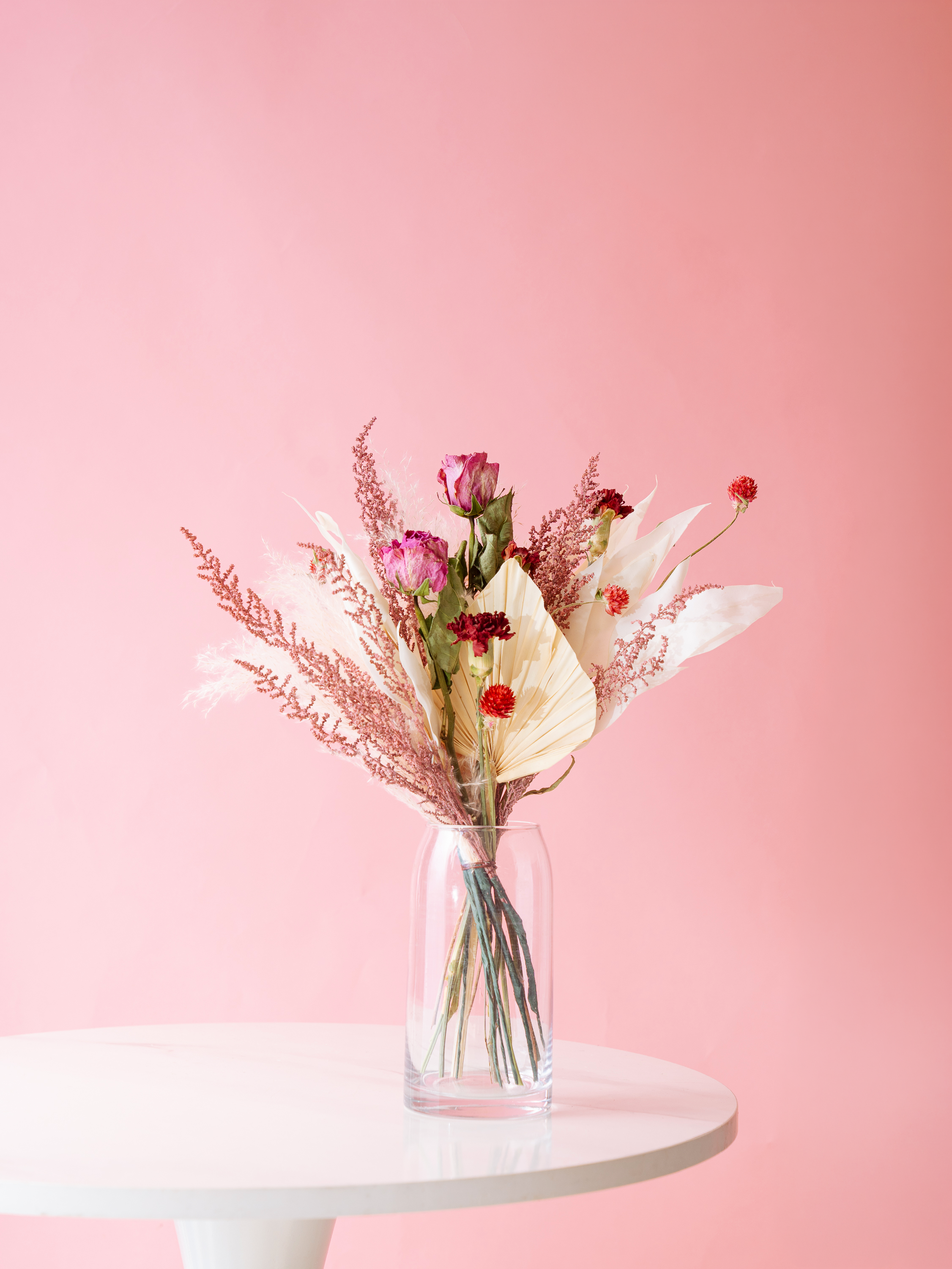 母の日】花瓶に飾れる ドライフラワーの花束 | お花の通販AND PLANTS