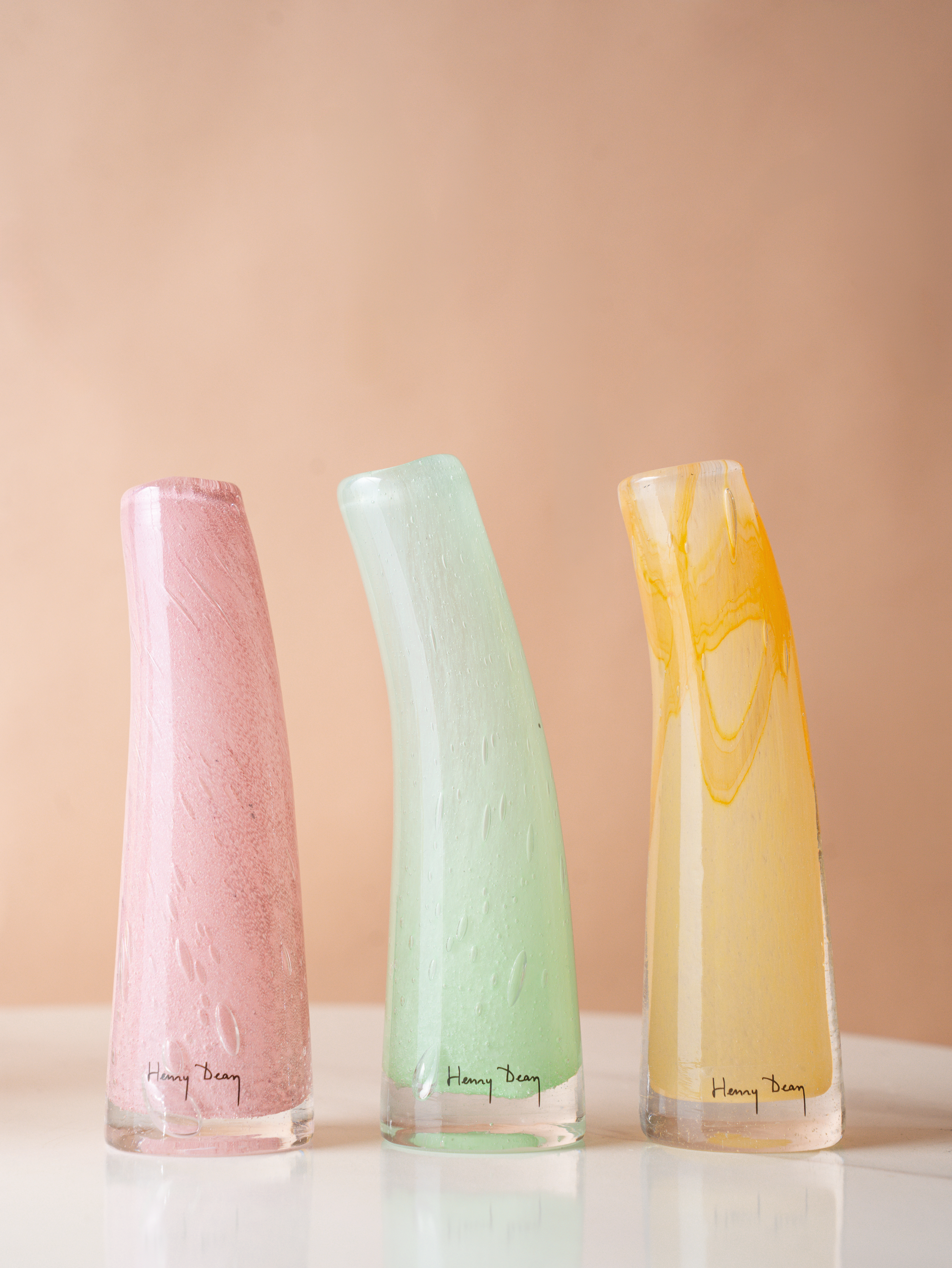 母の日】Henry Dean Glass Sとお花2輪のセット - ブロッサム - | お花