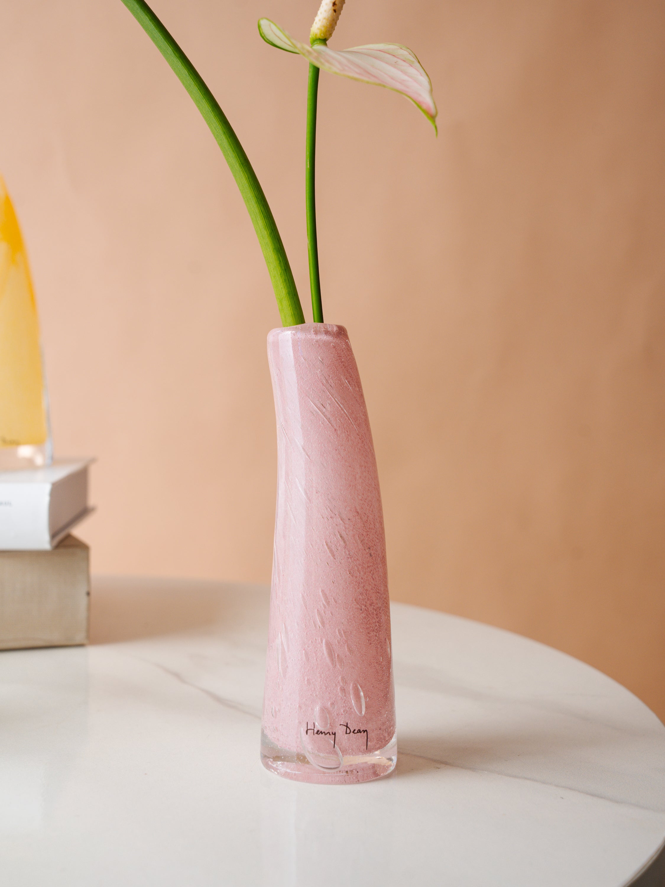 母の日】Henry Dean Glass Sとお花2輪のセット - ブロッサム - | お花