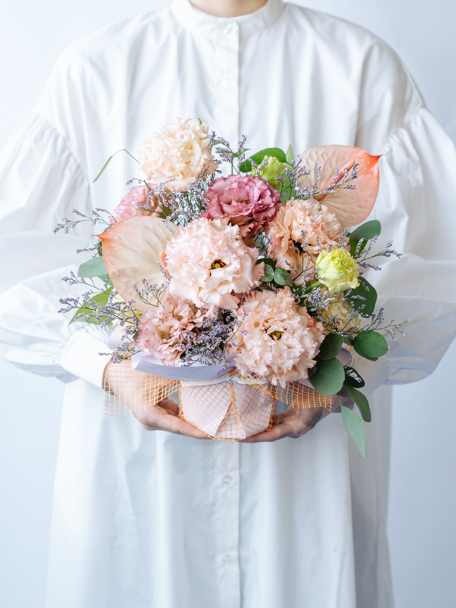 【6月の誕生花】トルコキキョウの生花アレンジ
