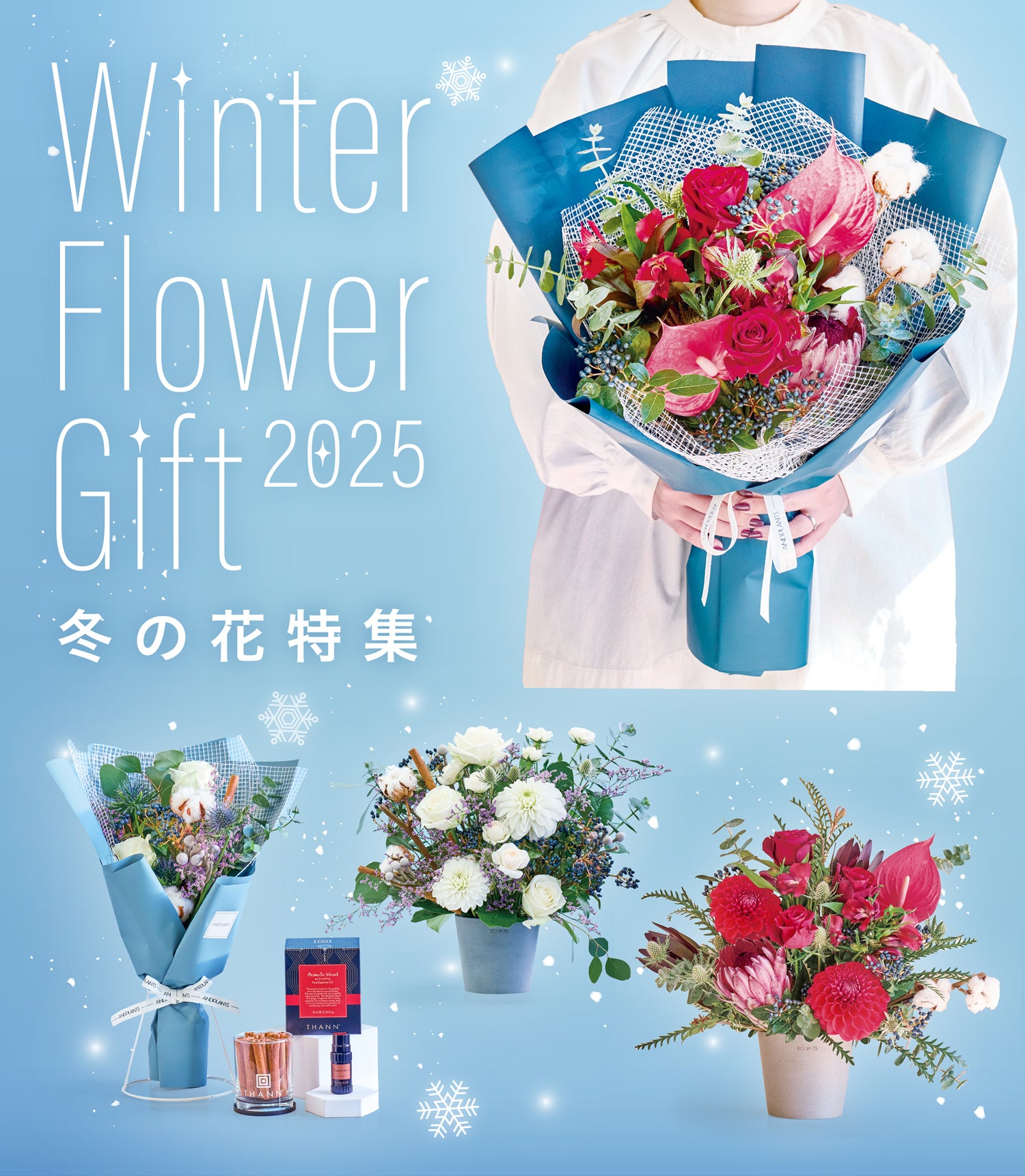冬の花ギフト特集
