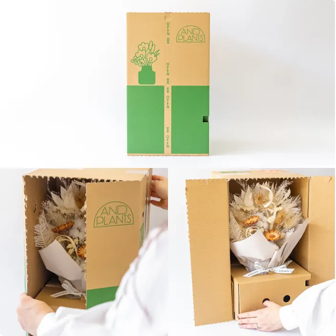 安心のオリジナルボックスでお届け